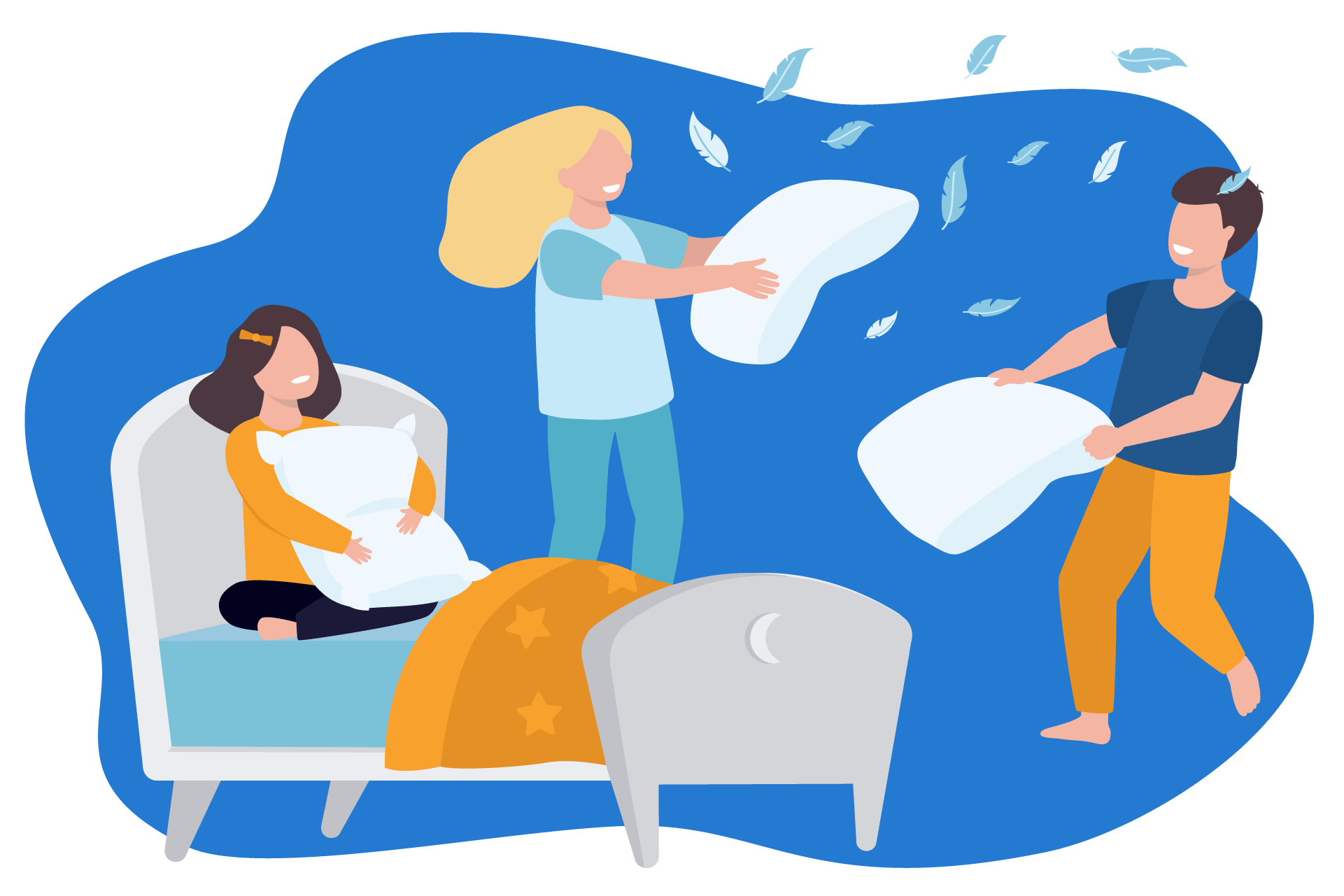 Kinderen worden meestal vroeg wakker